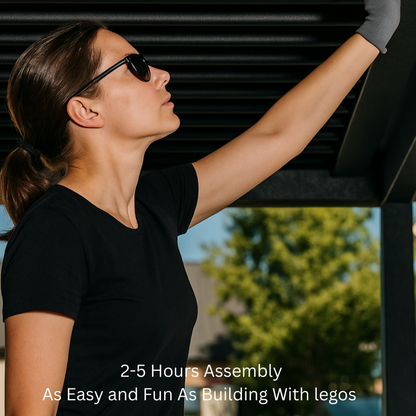 OVIA Aluminium Pergola Ultra