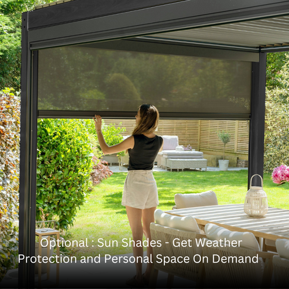 OVIA Aluminium Pergola Ultra
