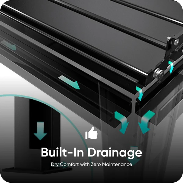 OVIA Aluminum T5 Pergola Ultra™