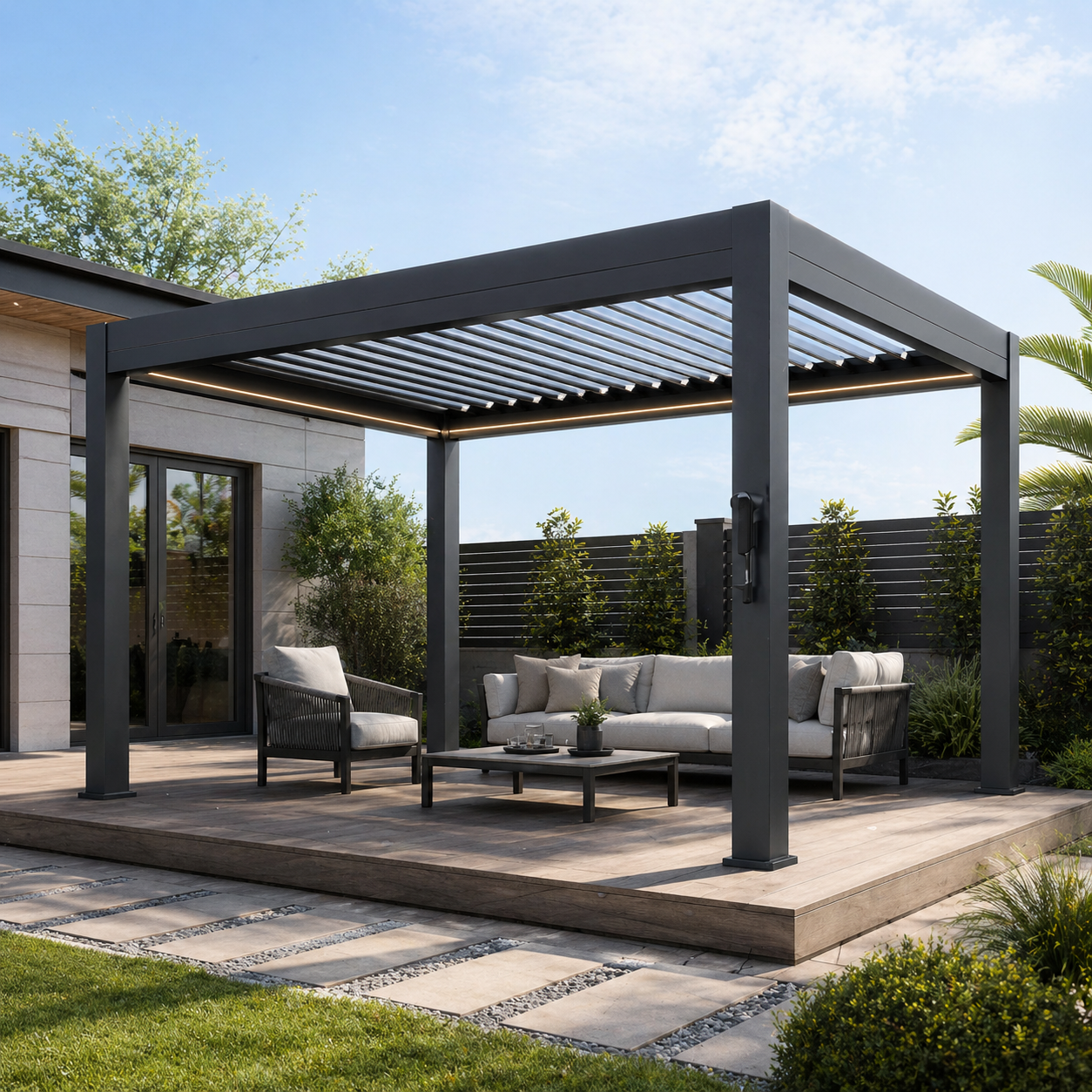 OVIA Aluminum T5 Pergola Ultra™