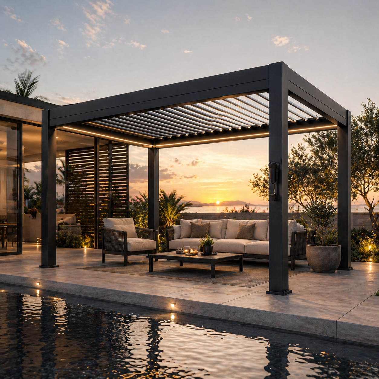 OVIA Aluminum T5 Pergola Ultra™
