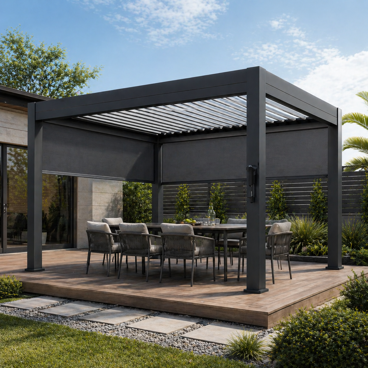 OVIA Aluminum T5 Pergola Ultra™