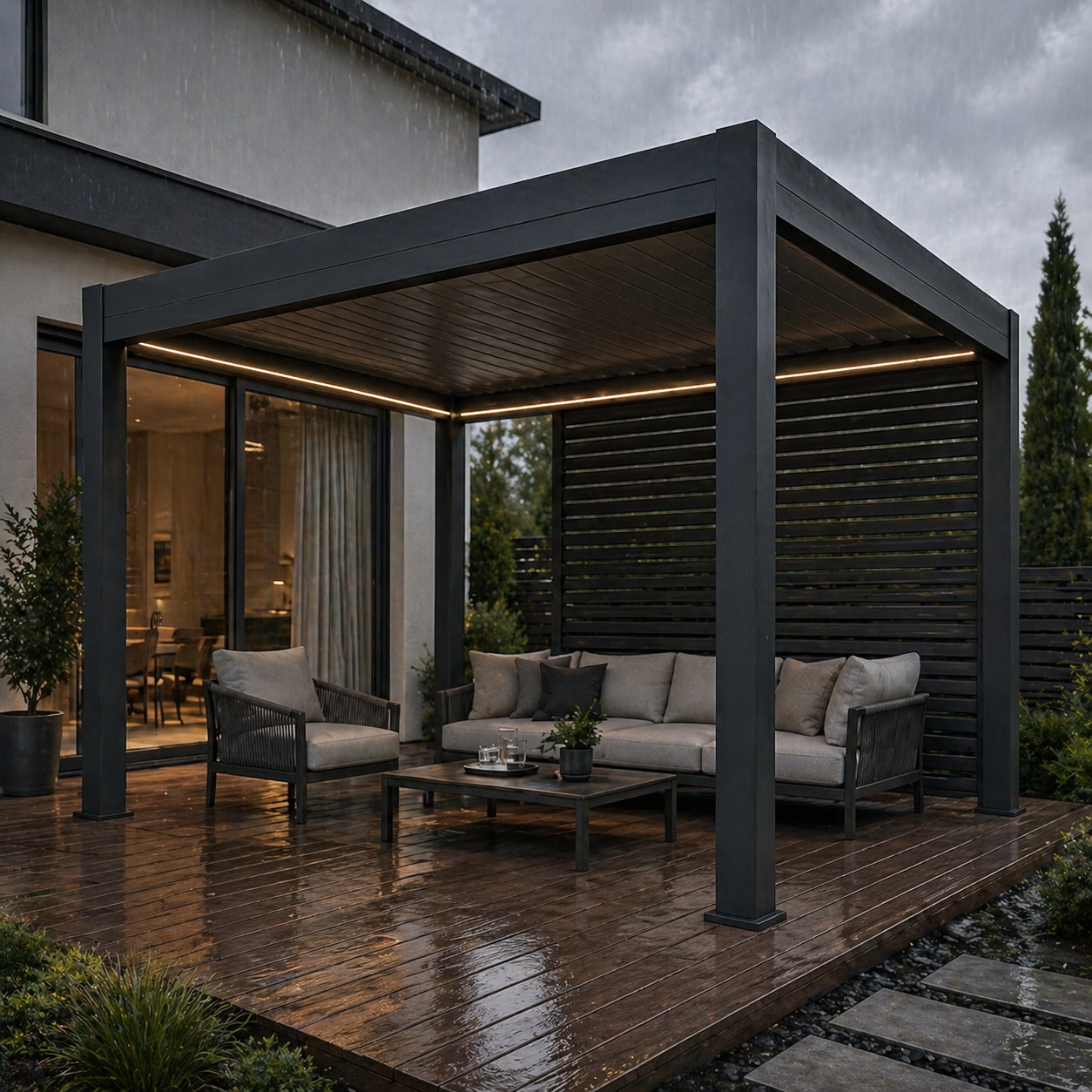 OVIA Aluminum T5 Pergola Ultra™