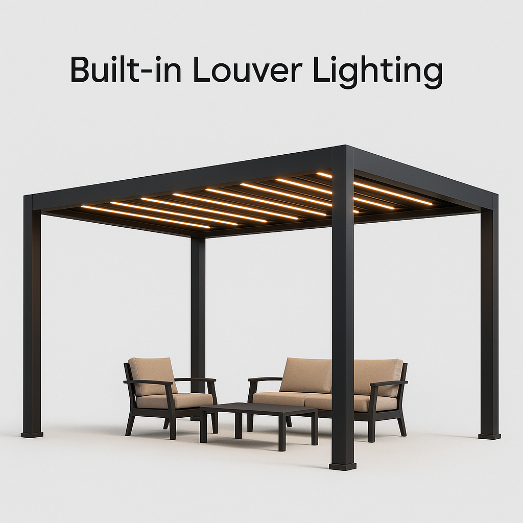 Built-in Louver Lighting