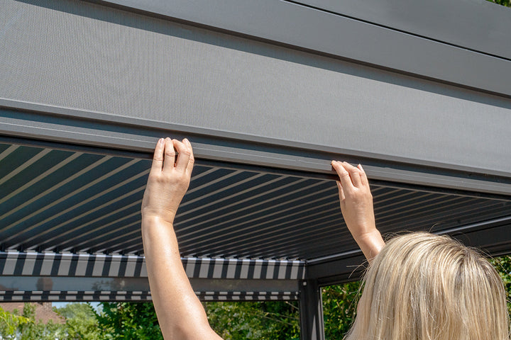 OVIA Retractable Pergola Sun Shades